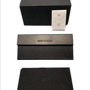 DIOR Sunglasses Case With Box Cloth Guide Booklet